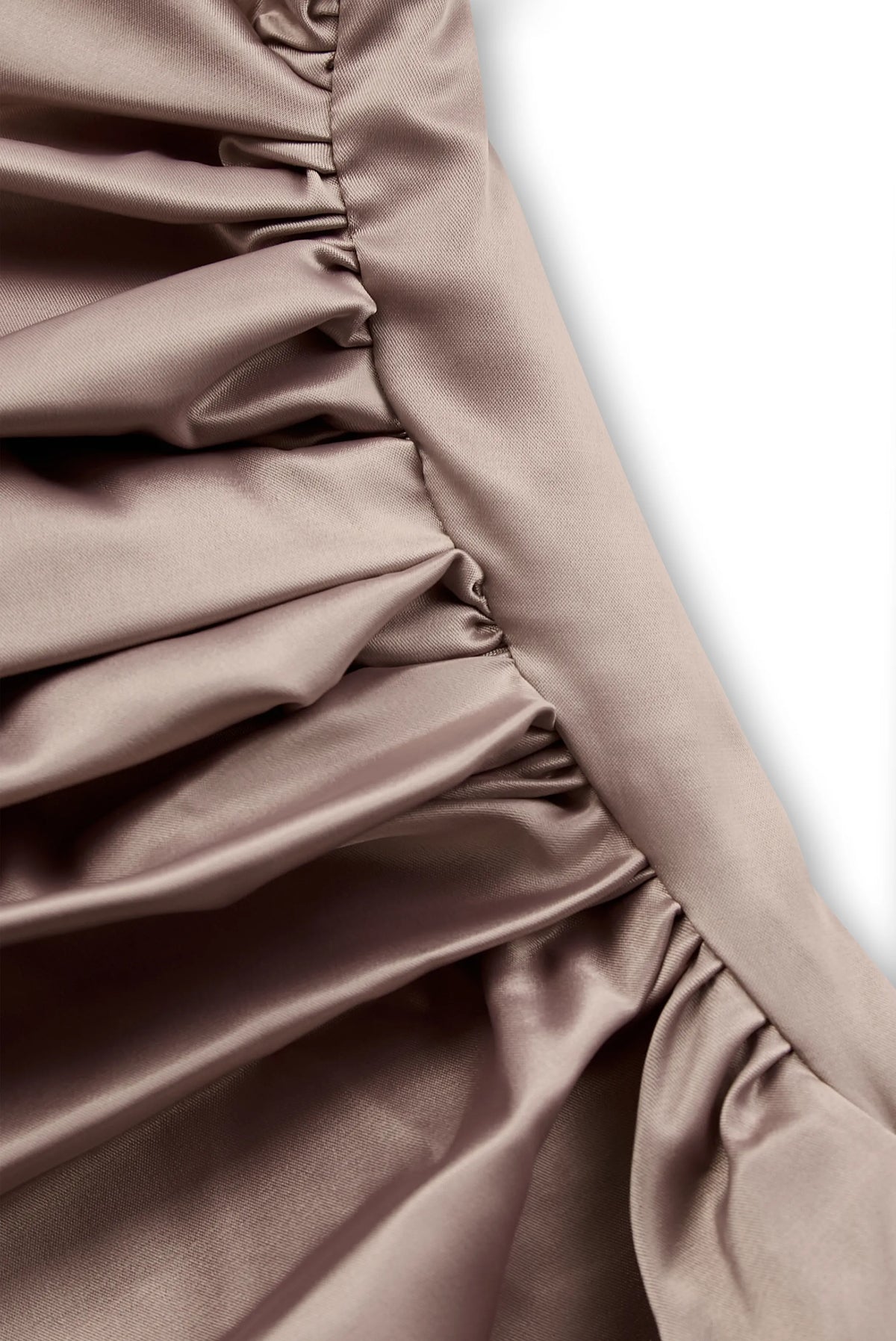 Women's Elegant One Shoulder Maxi Wedding Guest Dress with Ruched Details