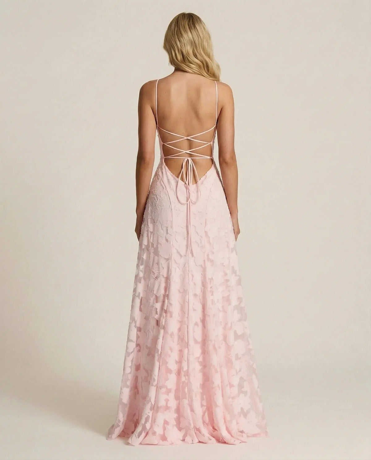 Women's Formal Evening Maxi Wedding Guest Dress with Cowl Neck